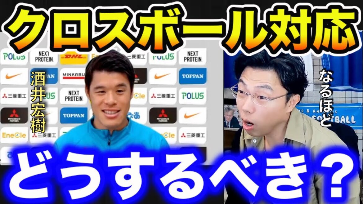【レオザ】サッカー日本代表酒井宏樹選手が語る！クロスボールへの対応の仕方【切り抜き】
