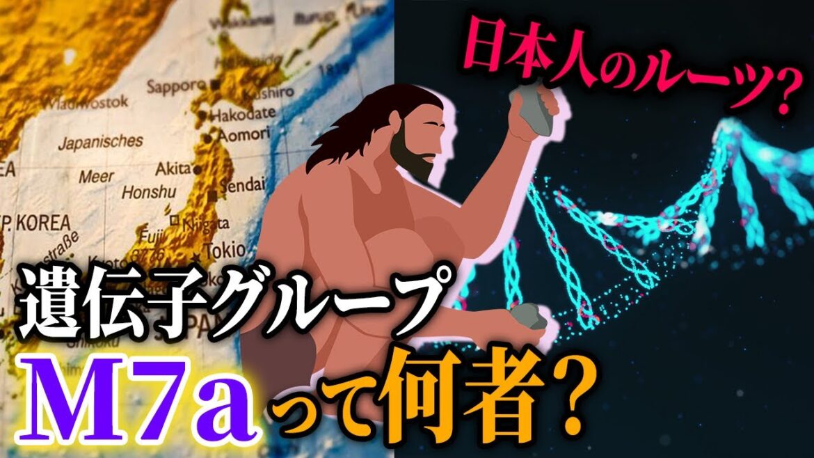 【祖先】日本人とは何者なのか？ミトコンドリアから分かった日本特有のDNA"M7a"とは？【都市伝説 ハプログループ DNA 岩宿遺跡 群馬県】