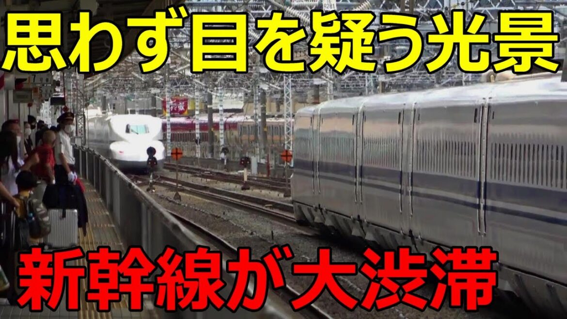 【衝撃】東海道新幹線に乗ったらとんでもない事に・・・