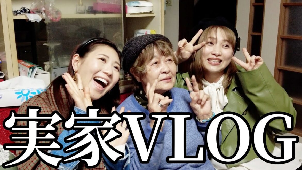 【vlog】久しぶりにおばあちゃんの家に行ってきました☺️