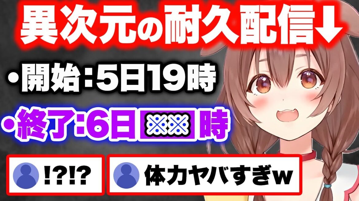 人間の限界値を超えた●時間耐久配信でリスナーを驚愕させるころさんがヤバすぎるw（※ネタバレあり）【ホロライブ 戌神ころね 切り抜き Vtuber hololive】
