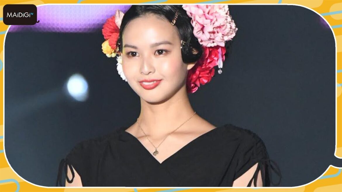 元横綱・貴乃花と河野景子さんの次女・白河れい、今年芸能界デビューでランウエー歩く　特別ステージで観客魅了