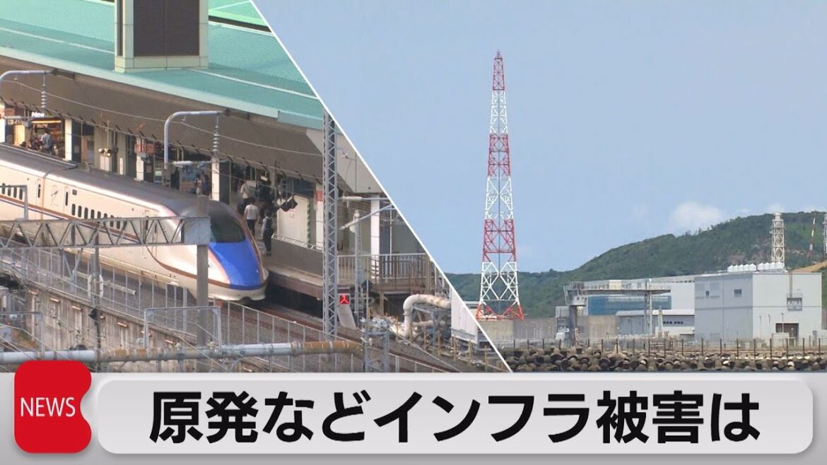 地震の被害　原発など（2023年5月5日）