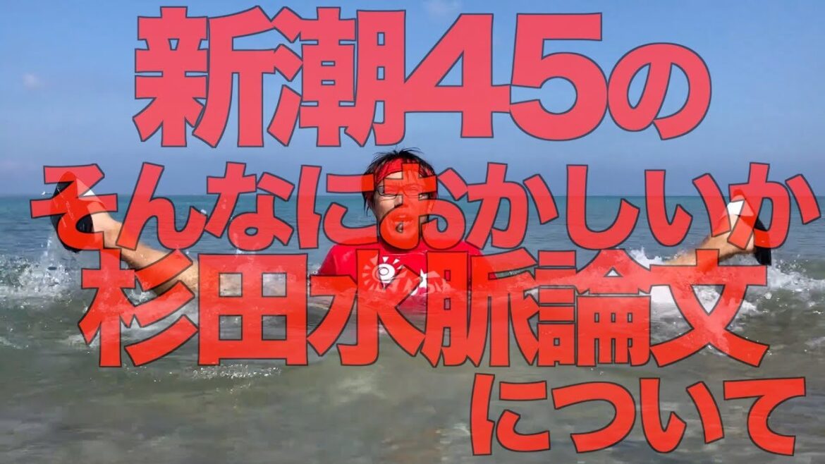 新潮45の「そんなにおかしいか杉田水脈論文」について【せやろがいおじさん】