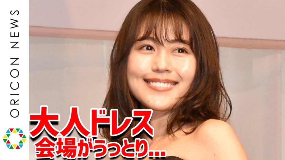 有村架純、黒と赤のピッタリ大人ドレスで登場　ジュエリー賞で“童顔”を自虐「30歳まであと3年」　『第31回 日本 ジュエリー ベスト ドレッサー賞』表彰式