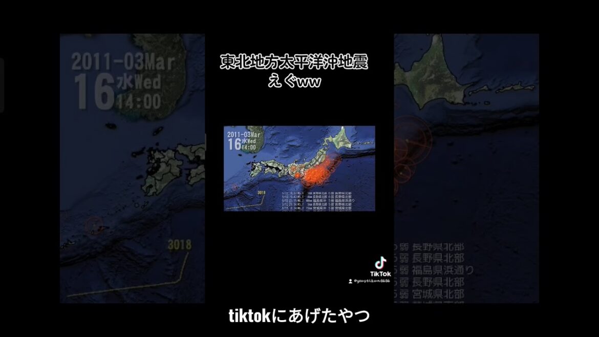 東日本大震災がやばい#東北地方太平洋沖地震#東日本大震災 #shorts