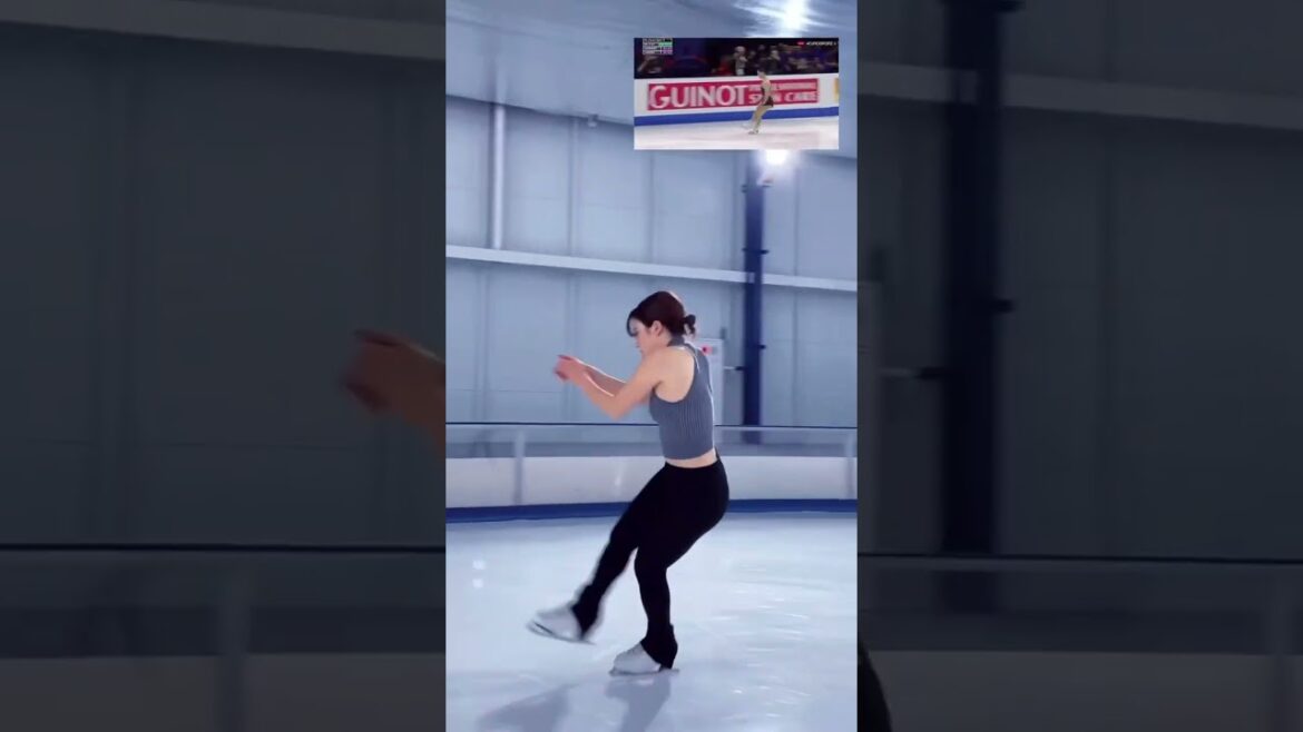 樋口新葉選手のSkyfallを完コピ！？ #フィギュアスケート #figureskating #スカイフォール #skyfall #iceskate