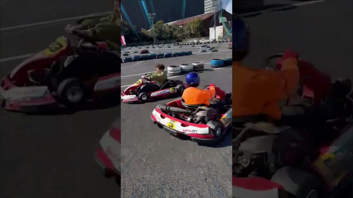 運転が上手い友達がゴーカートで縦列駐車やったらまさかの結果#shorts