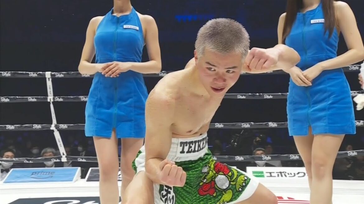 那須川天心 ボクシングデビュー戦　vs    与那覇勇気