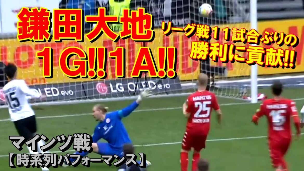 鎌田大地 リーグ戦２０試合ぶりとなる今季８ゴール目！【230513】