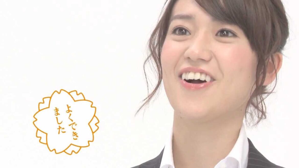AKB48 正しいポケットチーフ折り 1分勝負（大島優子）