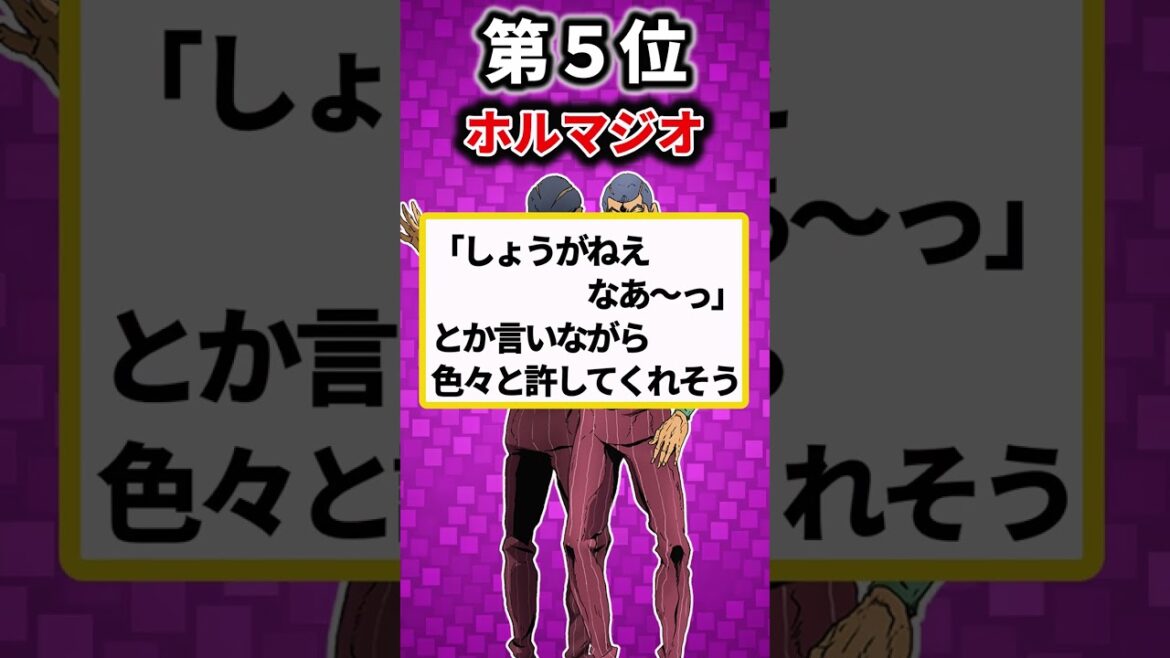 【ジョジョ】おまいらが思う上司にしたいジョジョキャラ挙げてけｗ【ランキング】