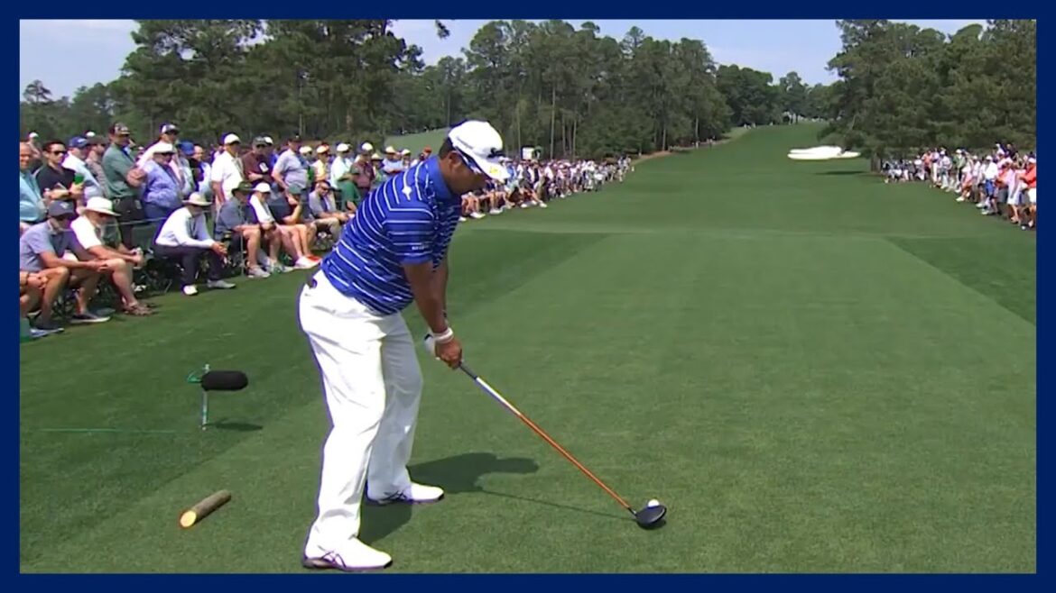 メジャーチャンピオン「松山英樹」の幻想的なスイングモーション＆スローモーション, Power Hitter Hideki Matsuyama Amazing Swing Motion 2023