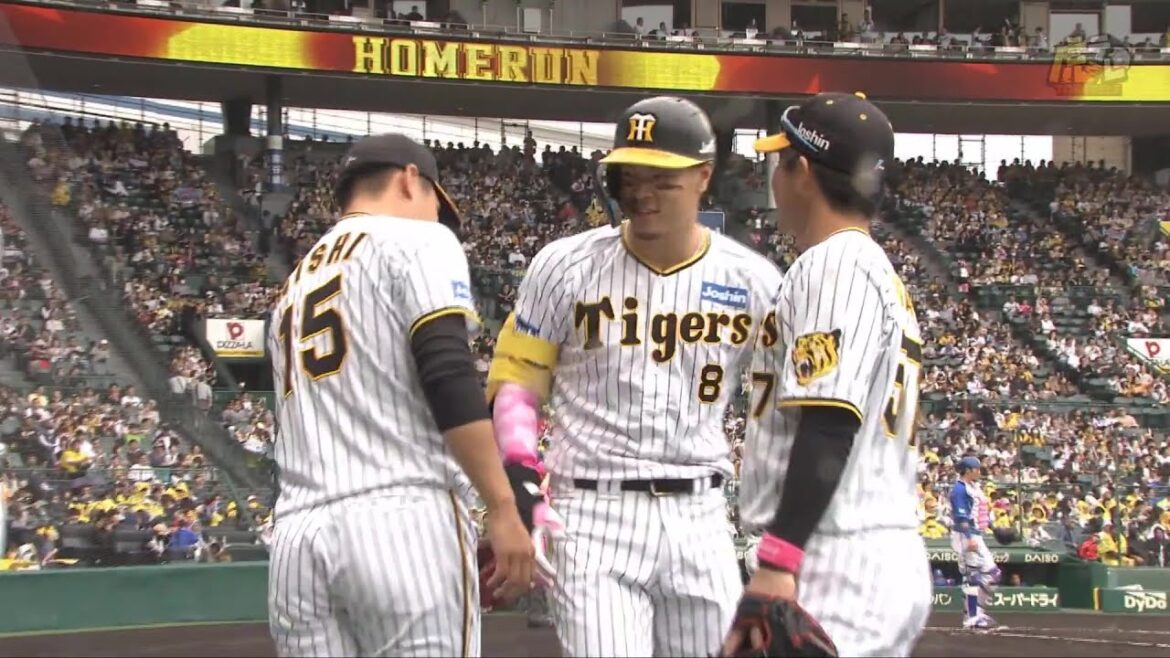 【先制パンチ】#佐藤輝明 選手がライトスタンドへ突き刺す第6号先制スリーラン！【2023/5/14Ｔ－DB】#TORACO #母の日