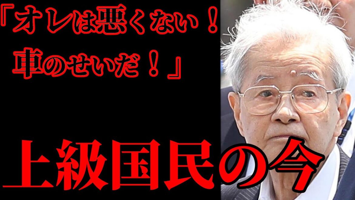 【老害】責任を取らないクソジジイ。池袋暴走○亡事故【飯塚幸三 上級国民 交通事故 犯罪 ゆっくり解説】