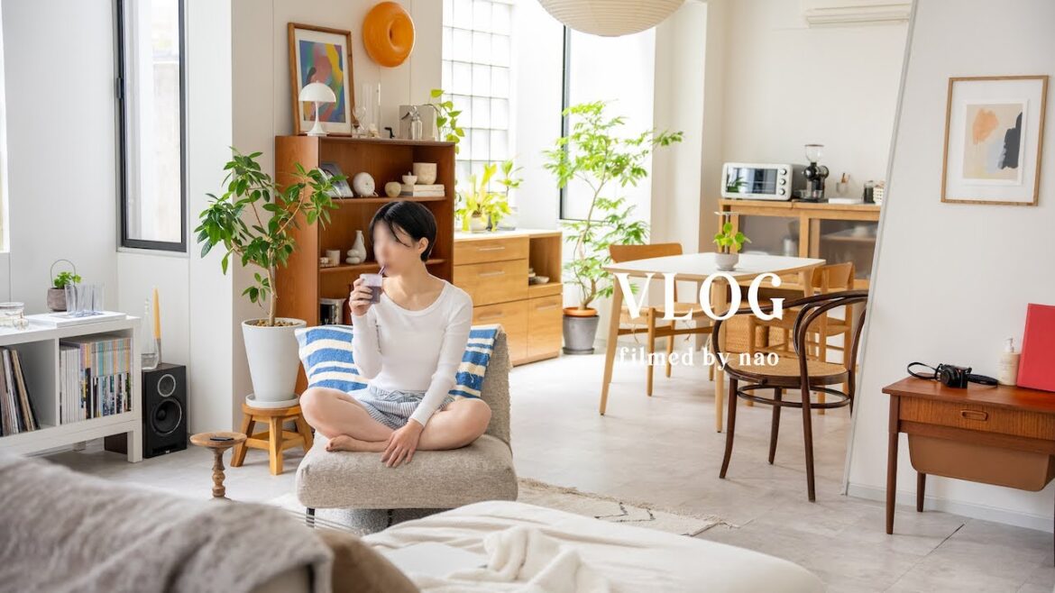VLOG_朝のルーティン, インテリア模様替え, 購入品, 本好きの日常 | Morning routine, Interior updates, Unboxing