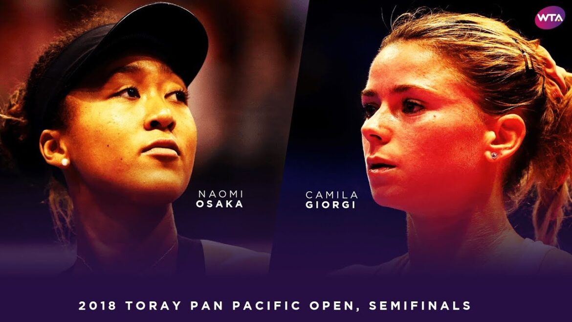 Naomi Osaka vs. Camila Giorgi | 2018 Toray Pan Pacific Open Semifinals 大坂なおみ | WTA Highlights