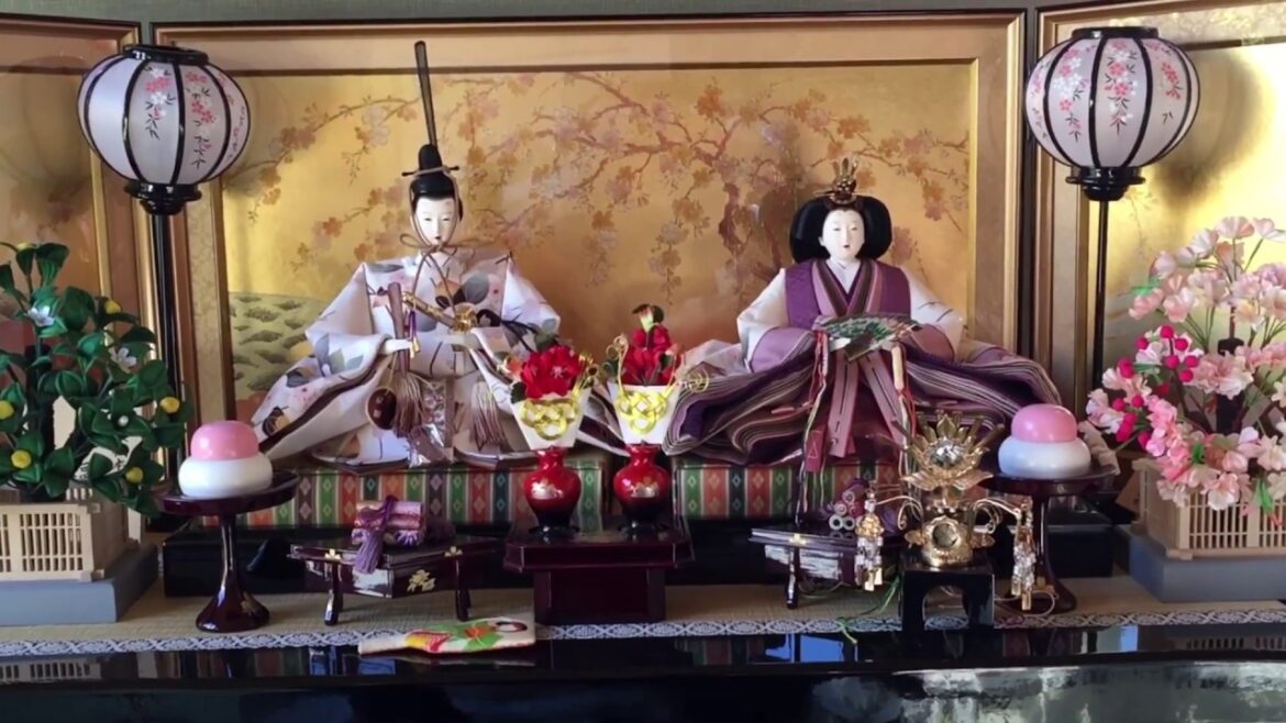 HINA DOLL Japanese traditional doll 雛人形 桃の節句 ひな人形飾り