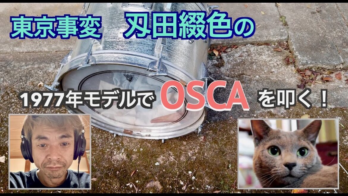 【東京事変】刄田綴色がOSCAを 43歳のBDで叩く
