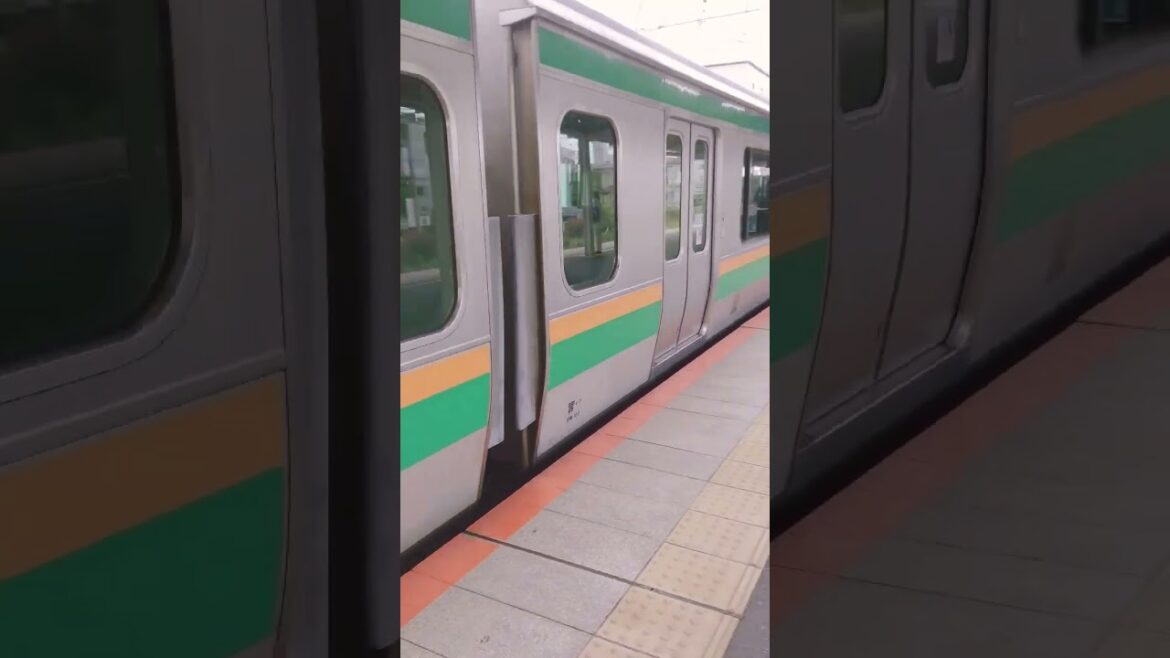 JR東日本の遅延回復が神業すぎる #発車シーン #shorts #ドア開閉