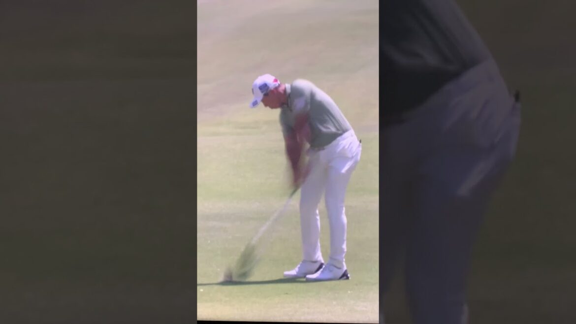 【ゴルフ】 堀川未来夢　スイング