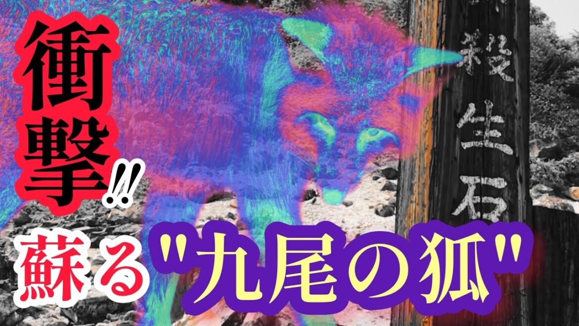 【事件発生】割れた殺生石…"九尾の狐"の怨念！？