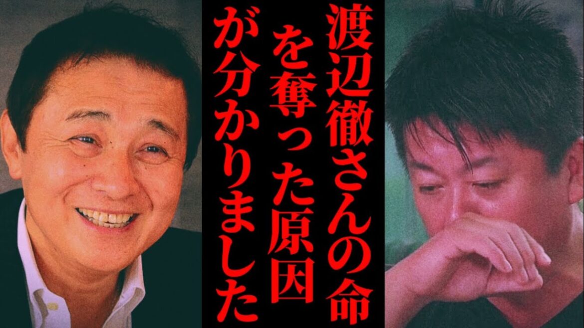 【渡辺徹】渡辺徹さん61歳の命を奪った原因が分かりました。恐ろしい内容を話します。 敗血症/糖尿病/人工透析/訃報/血糖値/インスリン/心筋梗塞/榊原郁恵 ホリエモン先生【堀江貴文 切り抜き】