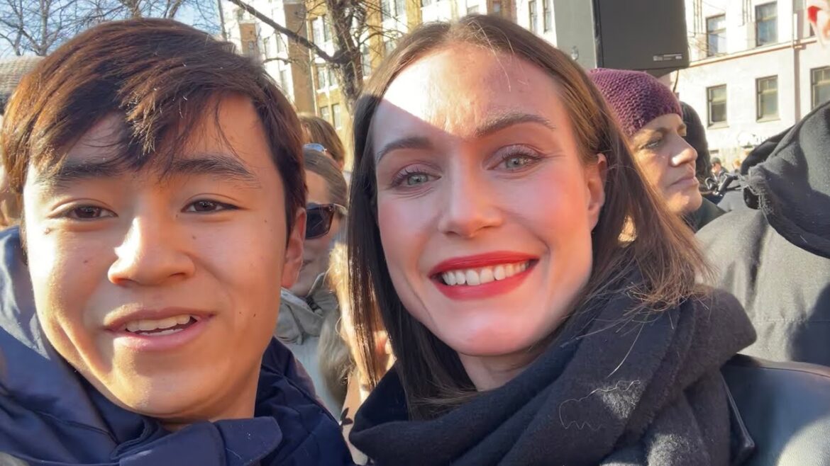 【神回】フィンランドの首相サンナ・マリンと会ってきた！【政治のイベントに参加＆レポート】