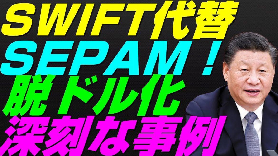 【米国株】脱ドル化の深刻な事例発生『SWIFT→SEPAM』中国が秘密裏に金を積み増す理由！脱アメリカFRB金融政策・基軸準備通貨【NASDAQ100レバナスS&P500投資ナスダック経済ニュース】