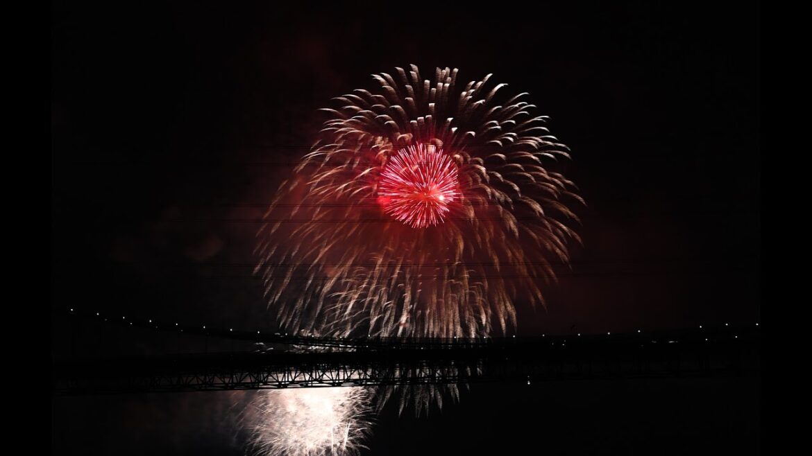 【４Ｋ】第３８回関門海峡花火大会ダイジェスト版