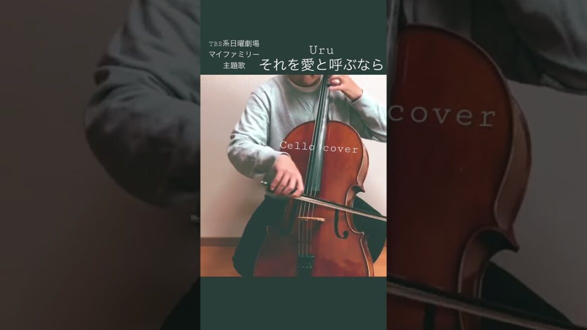 ドラマ「マイファミリー」主題歌チェロカバー
