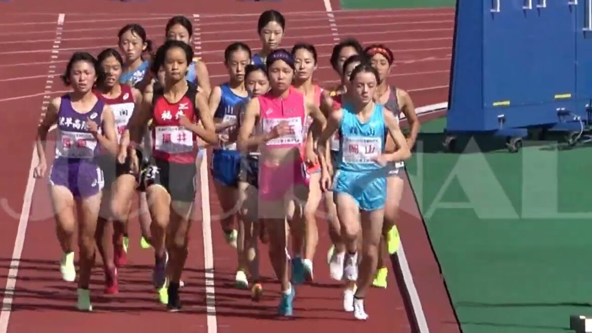 中学新記録！ドルーリー朱瑛里が圧巻の走りで完全優勝！ （ U16陸上競技選手権 女子1000m 予選 決勝）