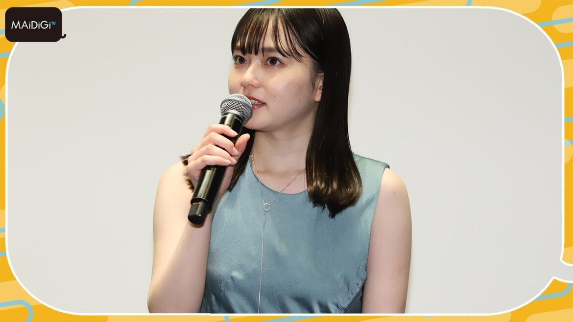 山田杏奈、ノースリーブ姿ですらり腕出し　演じた主人公との共通点は“気が強い”ところ？　映画「山女」イベントに登場