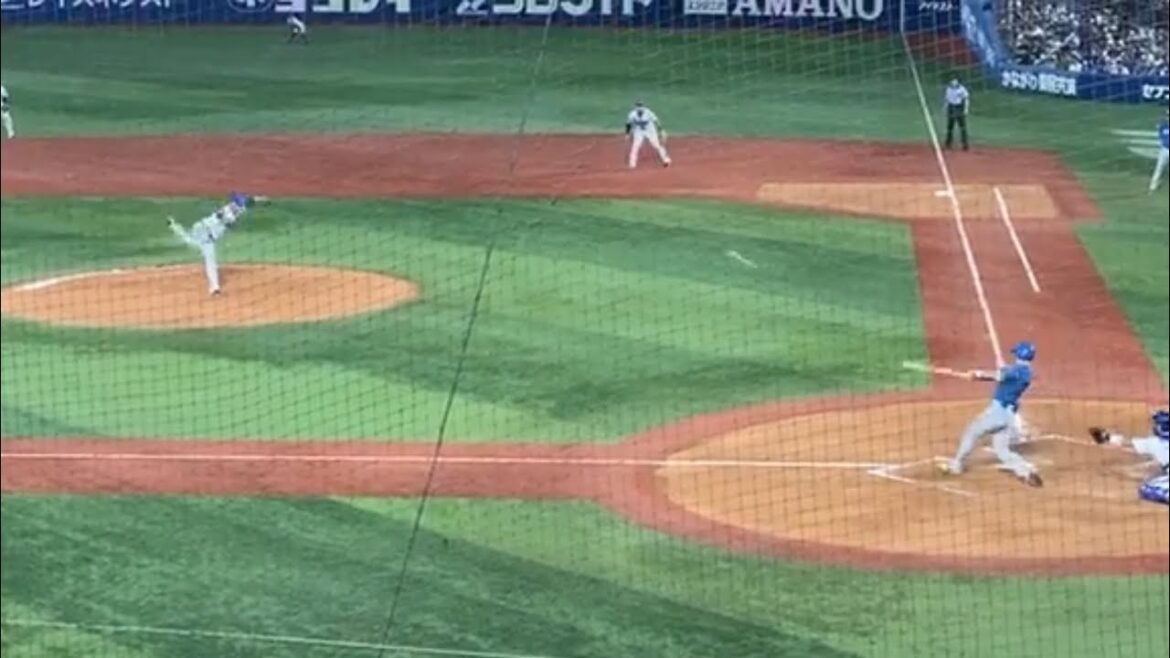 松本剛 3号ソロ ホームラン 北海道日本ハムファイターズ 横浜DeNAベイスターズ 2023年6月13日
