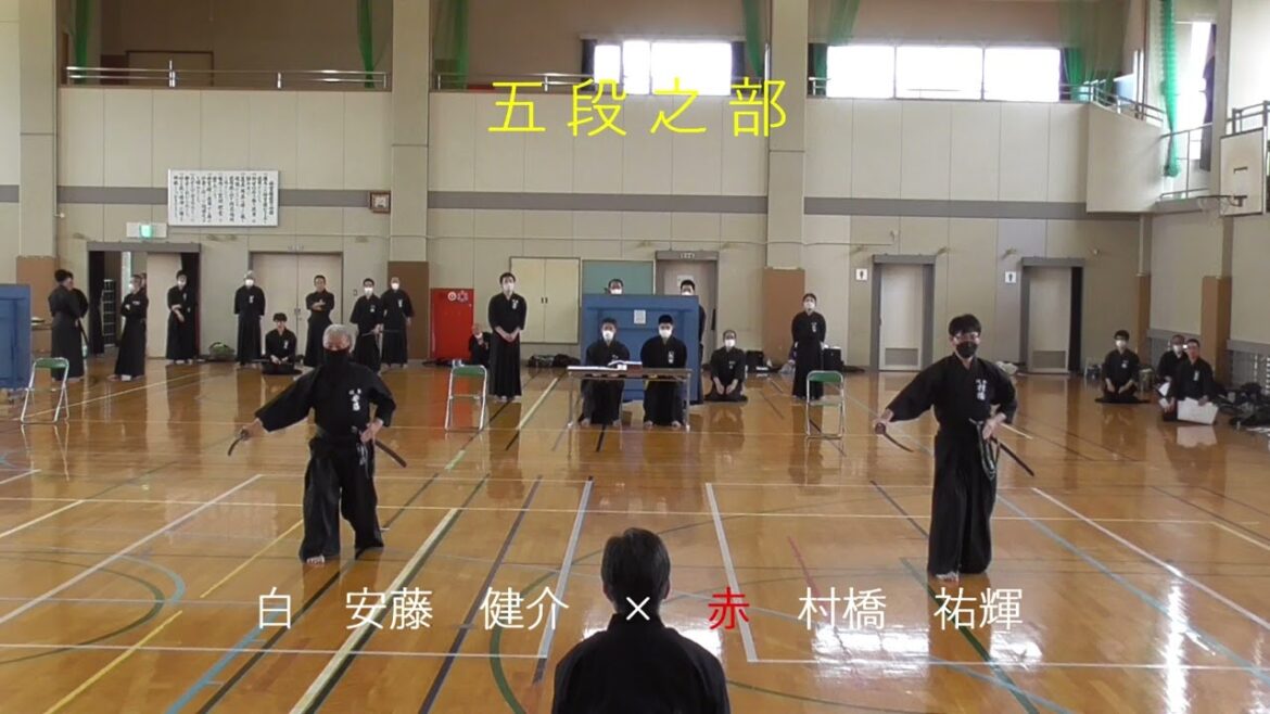 第51回岐阜県居合道大会　五段之部　決勝　全日本剣道連盟居合　Seitei-Iai  ZNKR Iaido   AJKF Iaido