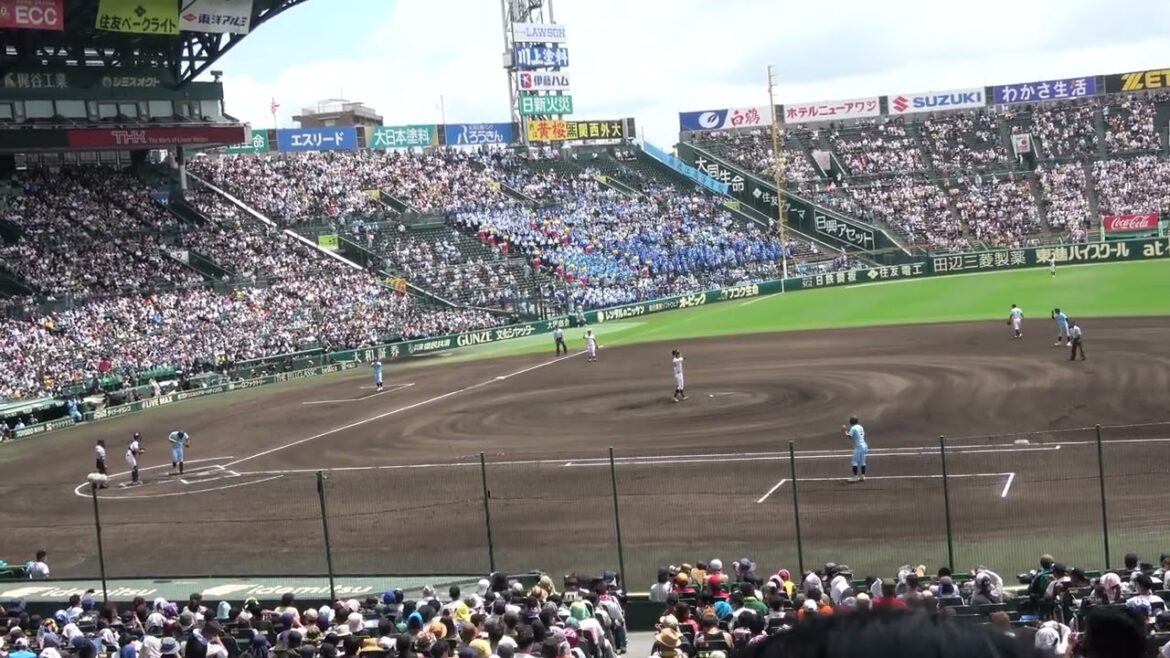 1回ウラ 山田陽翔選手タイムリー 近江先制 高松商業vs近江 2022年8月18日 第104回 阪神甲子園球場 令和4年 夏の #高校野球 #甲子園 #近江
