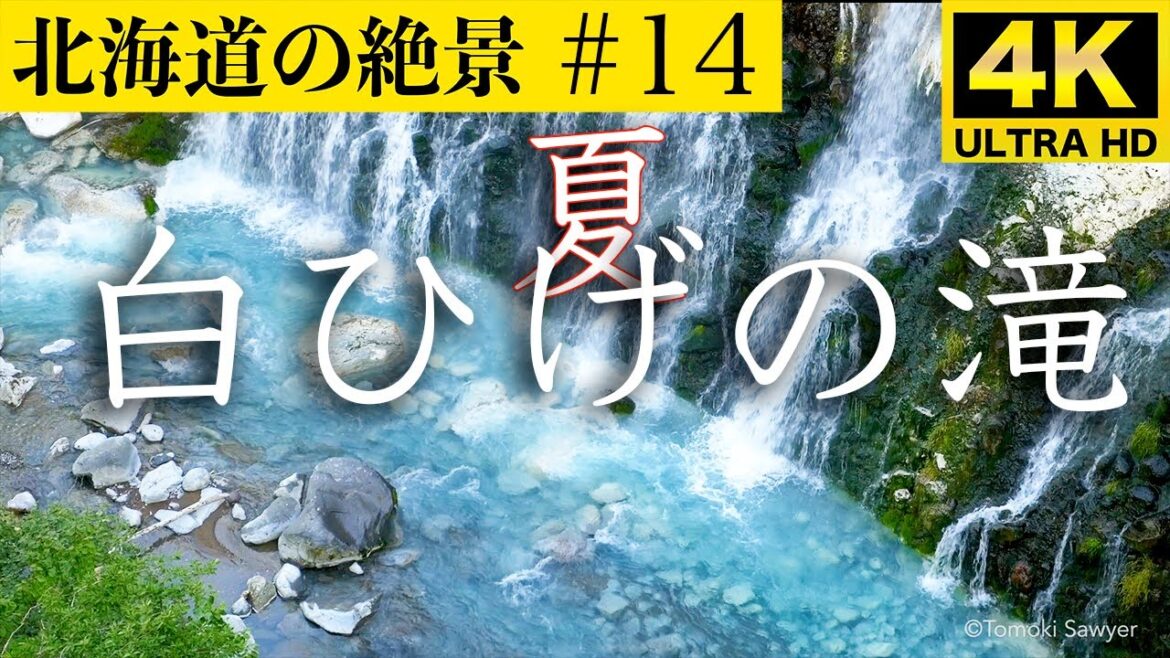 【北海道の絶景#14】白ひげの滝 #夏 #美瑛