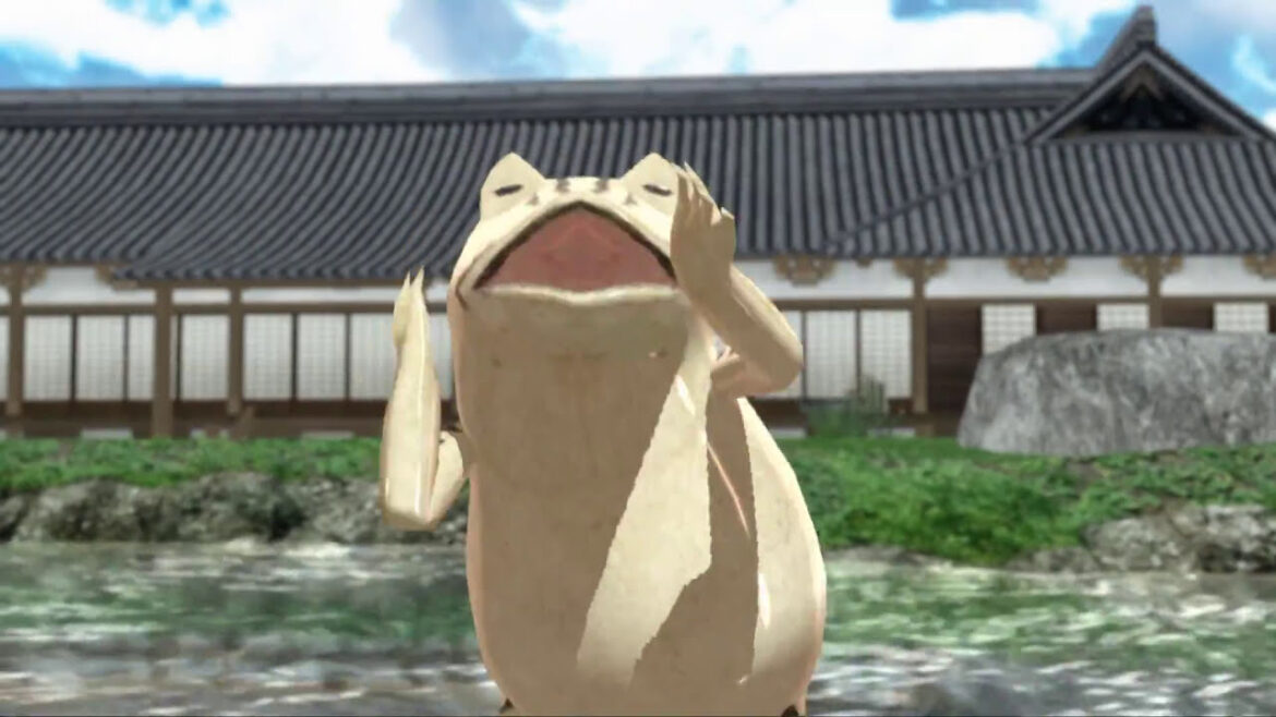 [MMD]鳥獣戯画の蛙で DEEP BLUE TOWNへおいでよ