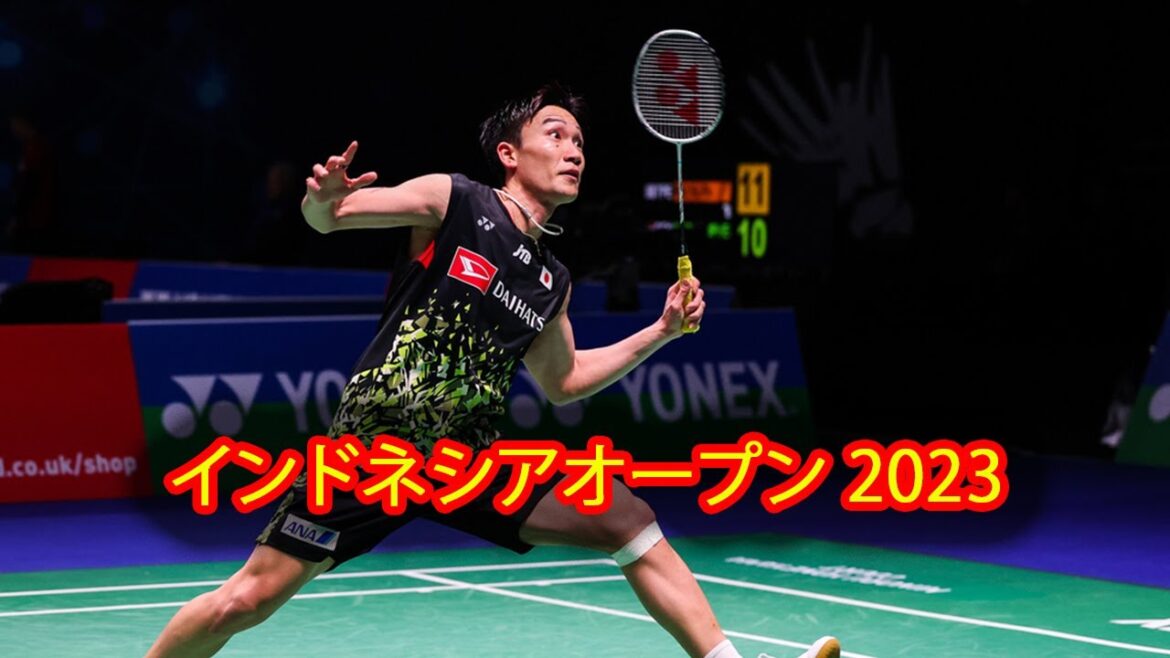 桃田 賢斗 vs ン・カロン | バドミントン インドネシアオープン 2023