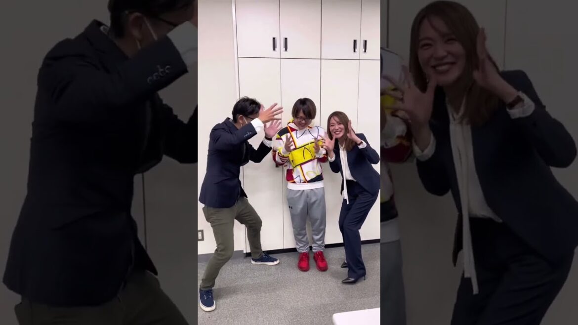 『デフリンピック』の手話を元SPEED今井絵理子さんと息子でプロレスラーの礼夢さんに