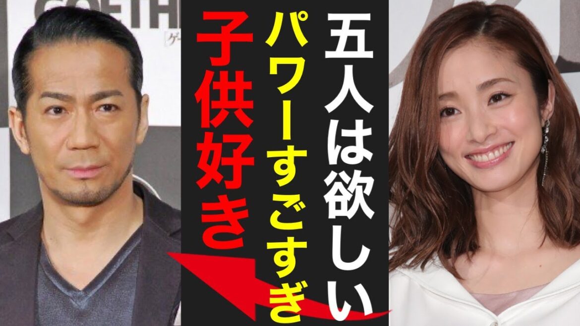 愛と笑顔が溢れる家族！上戸彩さんとEXILE・HIROさん、第3子が誕生。