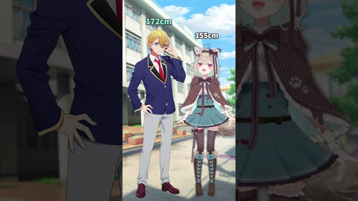 【推しの子】のキャラクターと身長比べたら…【#新人vtuber #甘狼このみ 】 【推しの子】のキャラクターと身長比べたら…【#新人vtuber #甘狼このみ 】