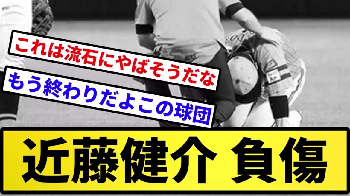 【もう終わりだよこの銀行】近藤健介 負傷【反応集】【プロ野球反応集】【2chスレ】【5chスレ】