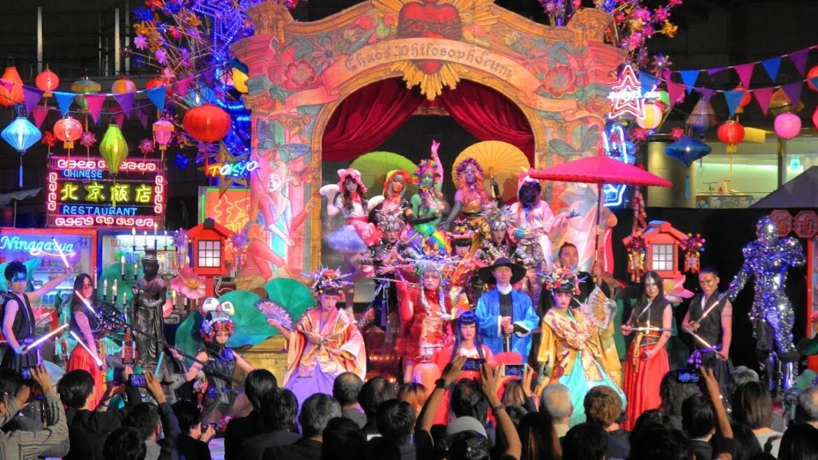 【4K】Roppongi Art Night 2017『蜷川実花  / TOKYO道中 ①』2017.9.30 @六本木ヒルズアリーナ