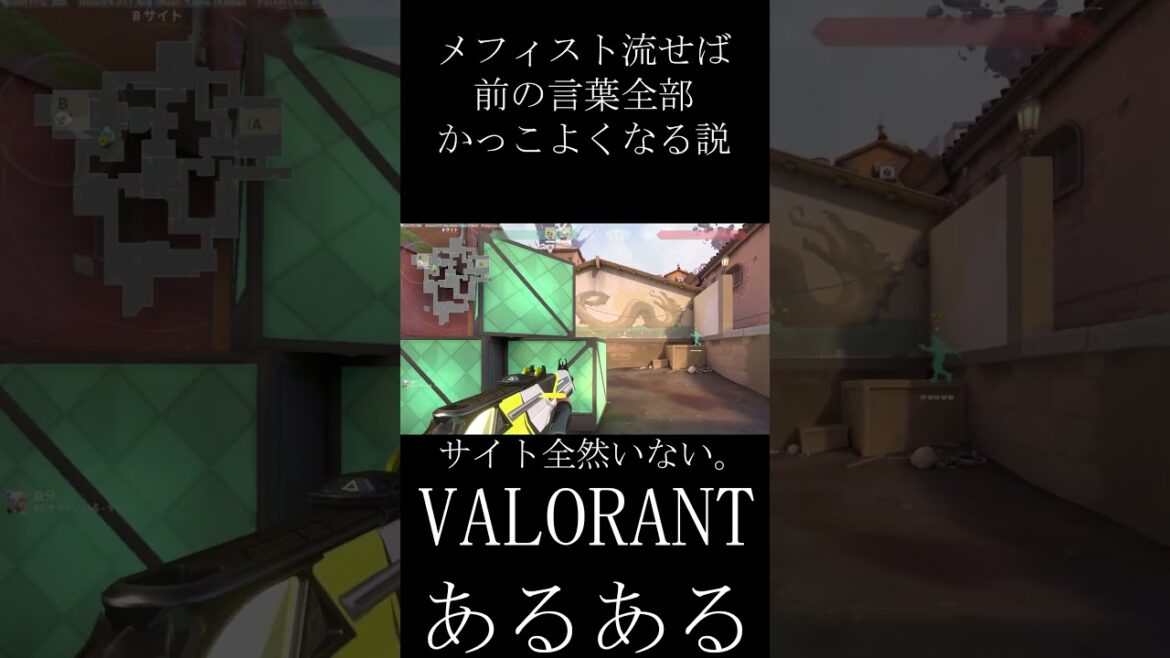 【VALORANT】推しの子ED流せば前の言葉全部かっこよくなる説#shorts #推しの子 #メフィスト #valorant