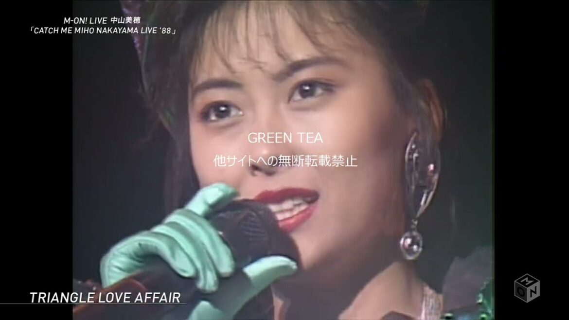中山美穂 CATCH ME MIHO NAKAYAMA LIVE '1988