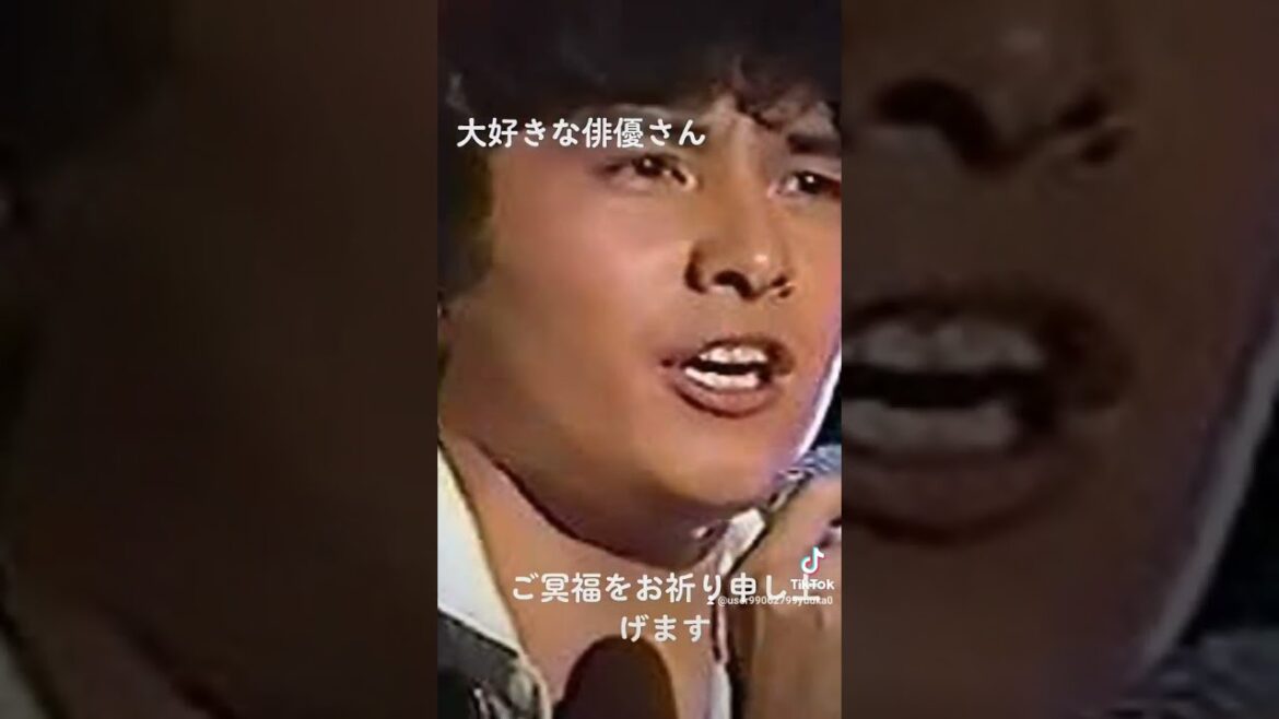 渡辺徹さんご冥福をお祈り申し上げます