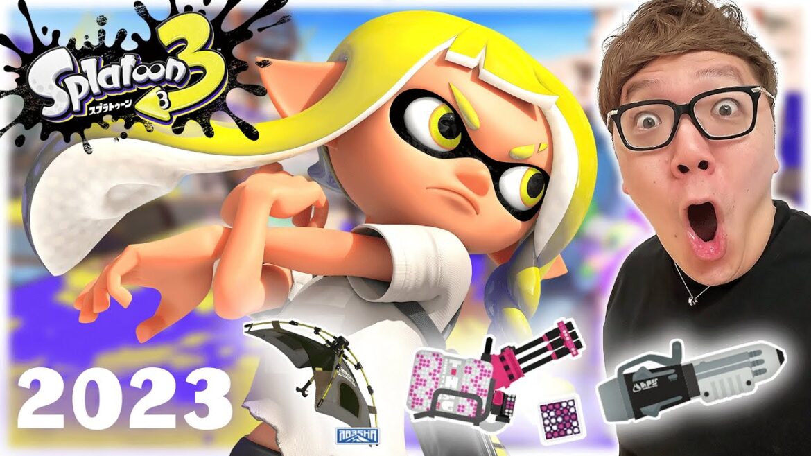 超久々にスプラ３やったら無双してしまう…新ブキ使ってみた【スプラトゥーン3 】【ヒカキンゲームズ】