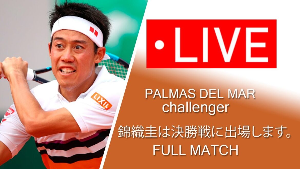 Kei Nishikori (錦織 圭) vs Michael Zheng | PALMAS DEL MAR 2023 | Tennis live