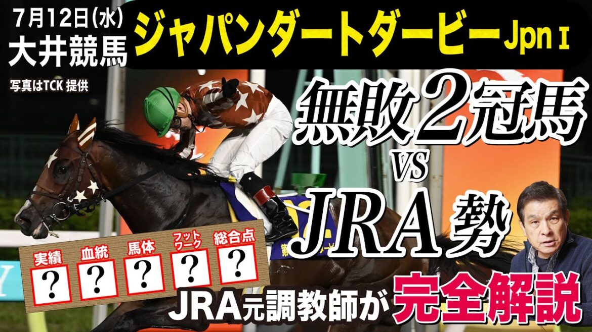 【ジャパンダートダービー2023】中村均元JRA調教師が３歳ダート王決定戦を完全解説　無敗の２冠馬ミックファイアと中央勢の有力馬を徹底比較します《東スポ競馬ニュース》